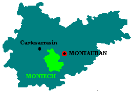 Le canton de Montech dans le Tarn et Garonne